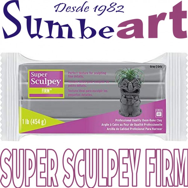 Super Sculpey Firm - Gray 454 Gr