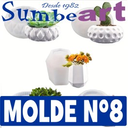 MOLDE DE SILICONA Nº 8